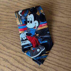 Disney Mickey Unlimited Pine Knot Motel Necktie Gift Idea